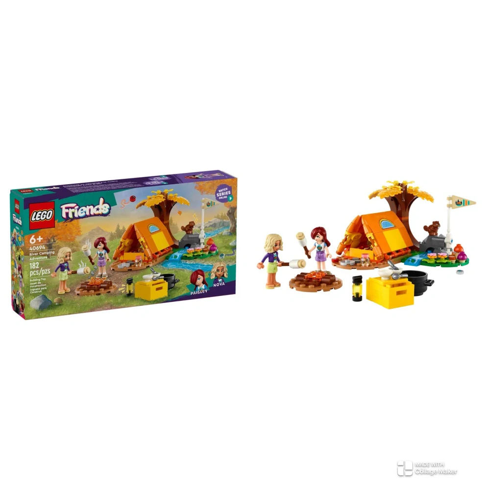 LEGO® Friends 40694 Dobrodružné kempování u řeky