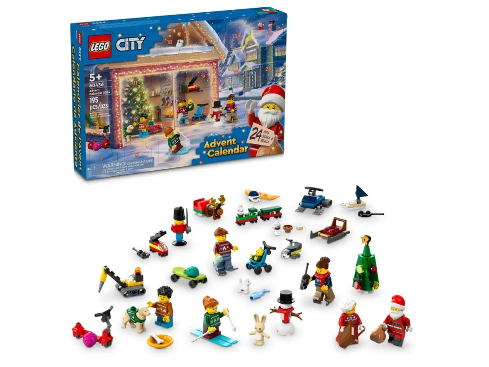 LEGO® CITY 60436 Adventní kalendář 2024