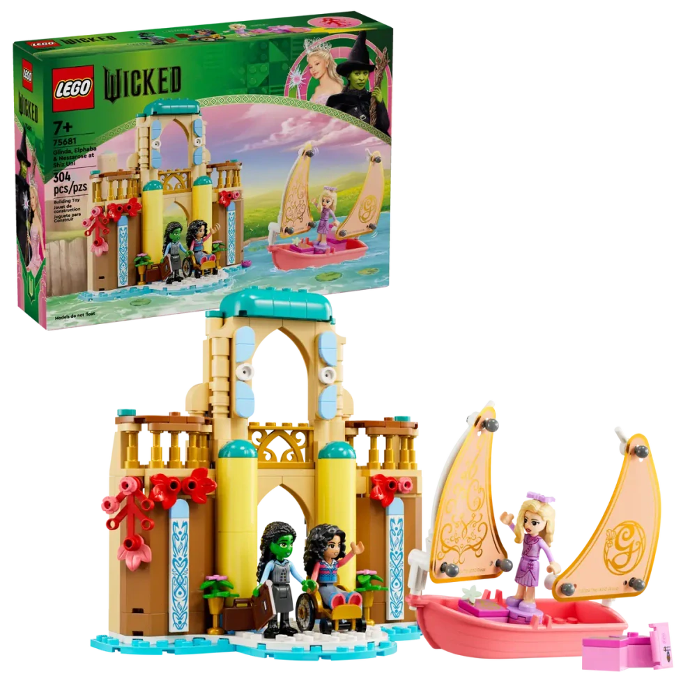 LEGO® Wicked 75681 Glinda, Elphaba a Nessarose na Shiz univerzitě