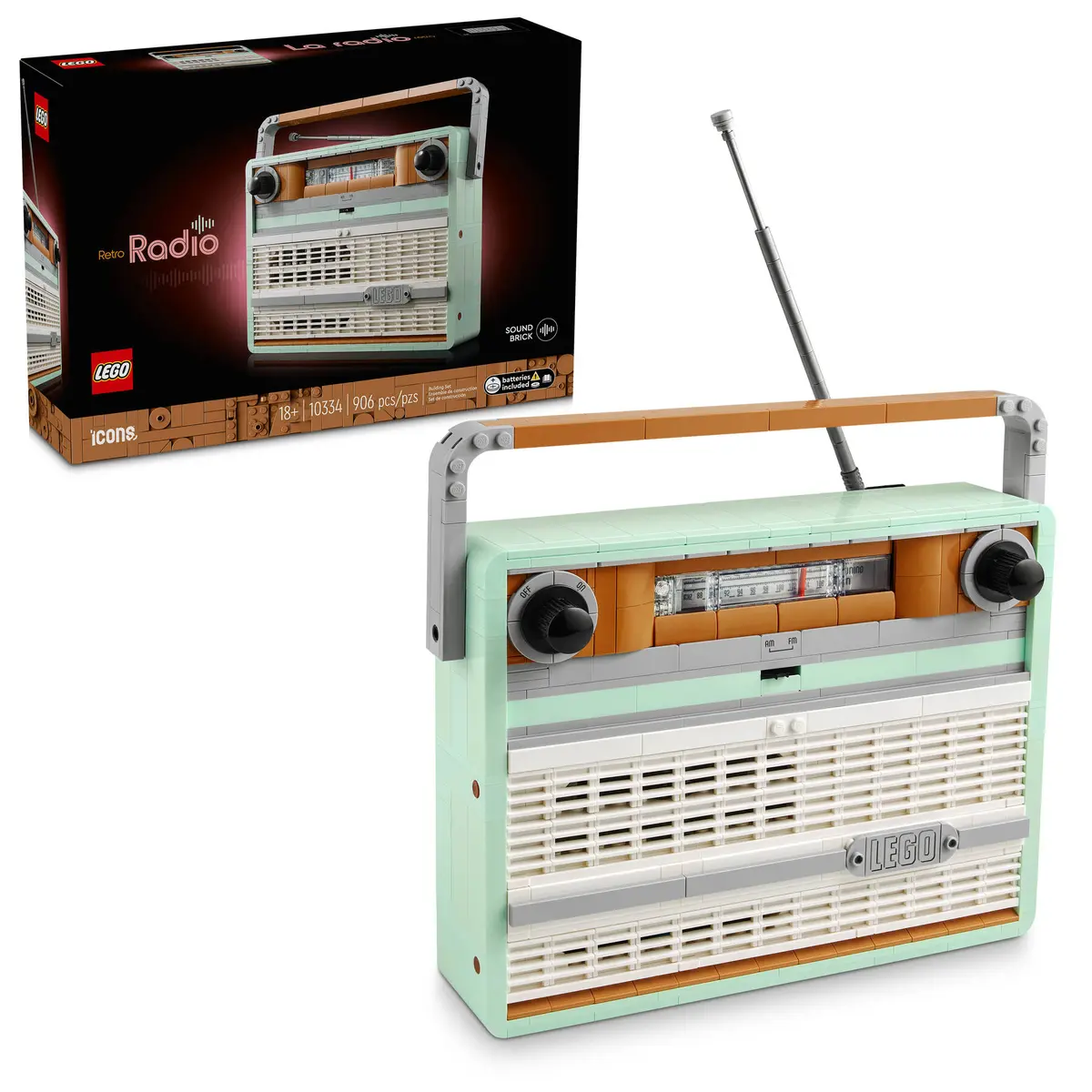 LEGO® Icons 10334 Retro rádio