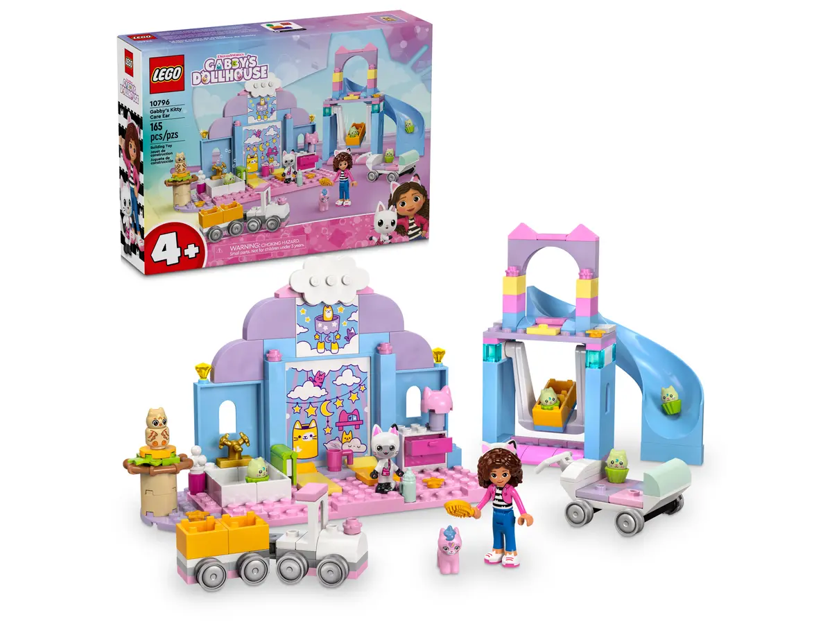 LEGO® Gabby’s Dollhouse 10796 Gábi a kočičí jesličky