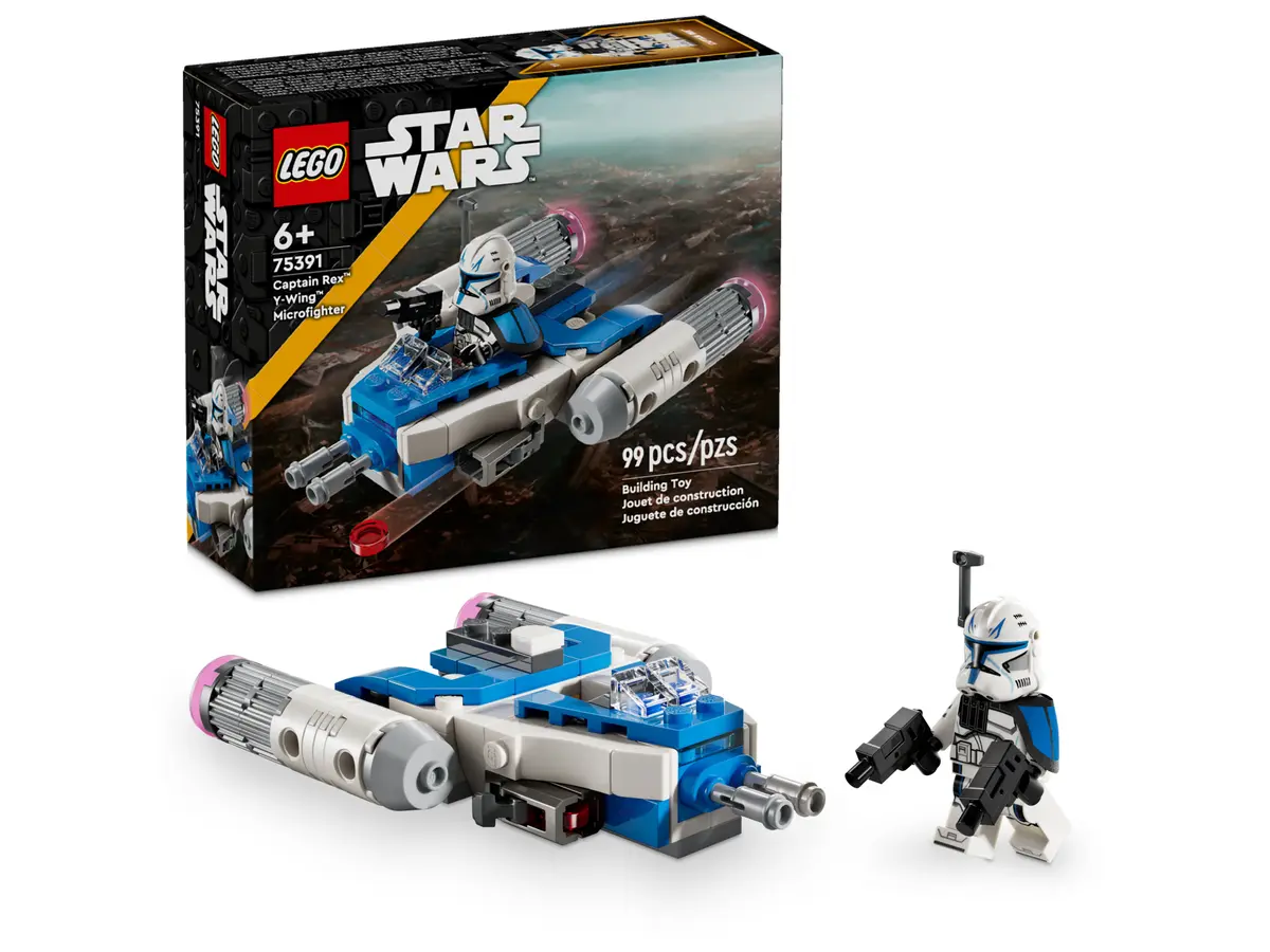 LEGO® Star Wars™ 75391 Mikrostíhačka Y wing™ kapitána Rexe