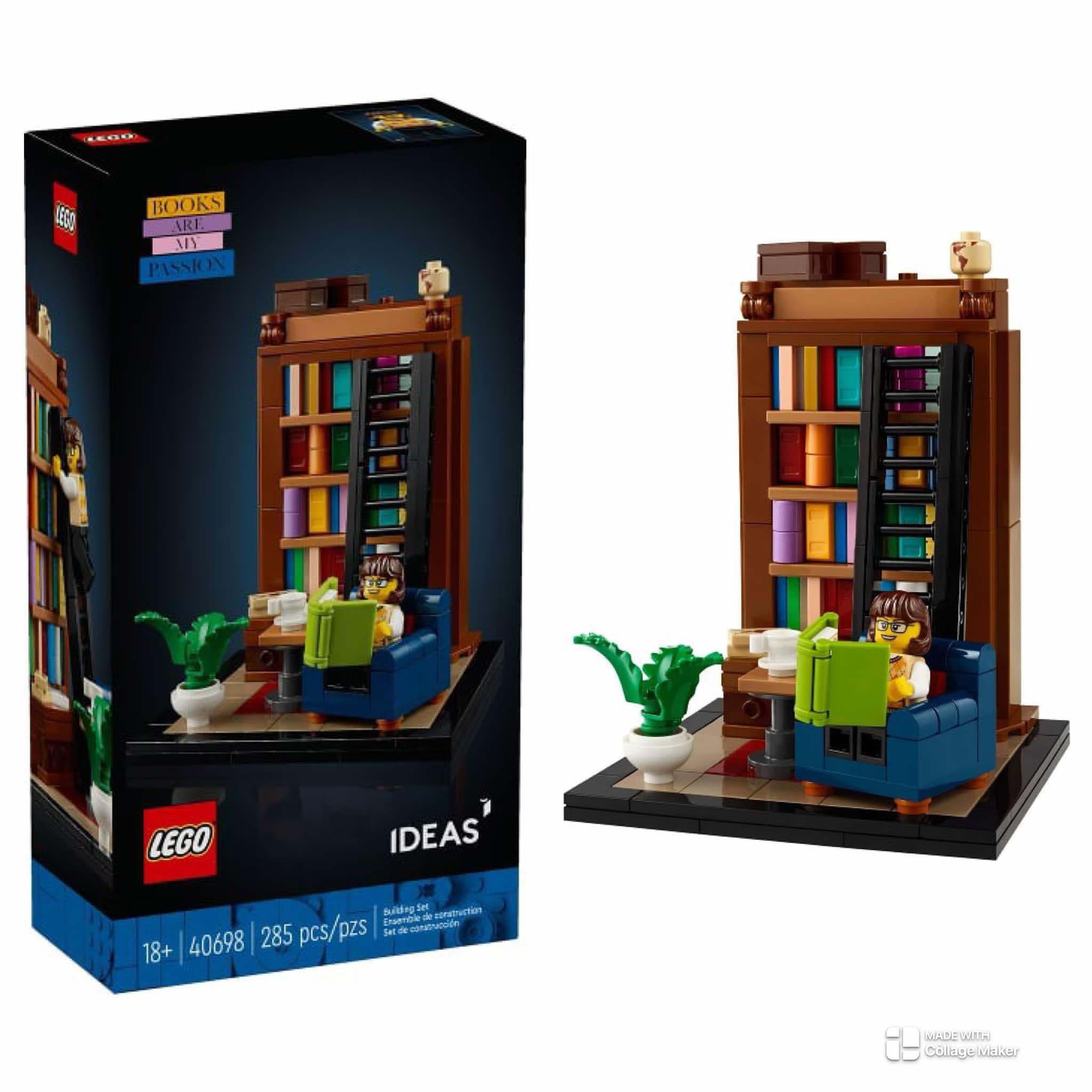 LEGO® Ideas 40698 Knihomol - mírně pomačkaná krabice