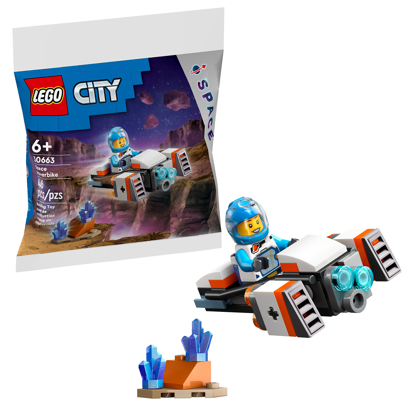 LEGO® CITY 30663 Vesmírné vznášedlo (Space hoverbike)