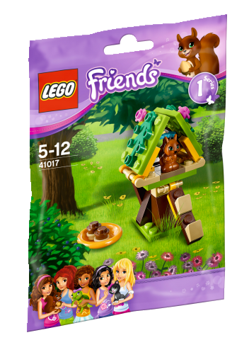 LEGO 41017 FRIENDS - Domek na stromě pro veverku