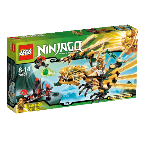 LEGO 70503 NINJAGO Zlatý drak