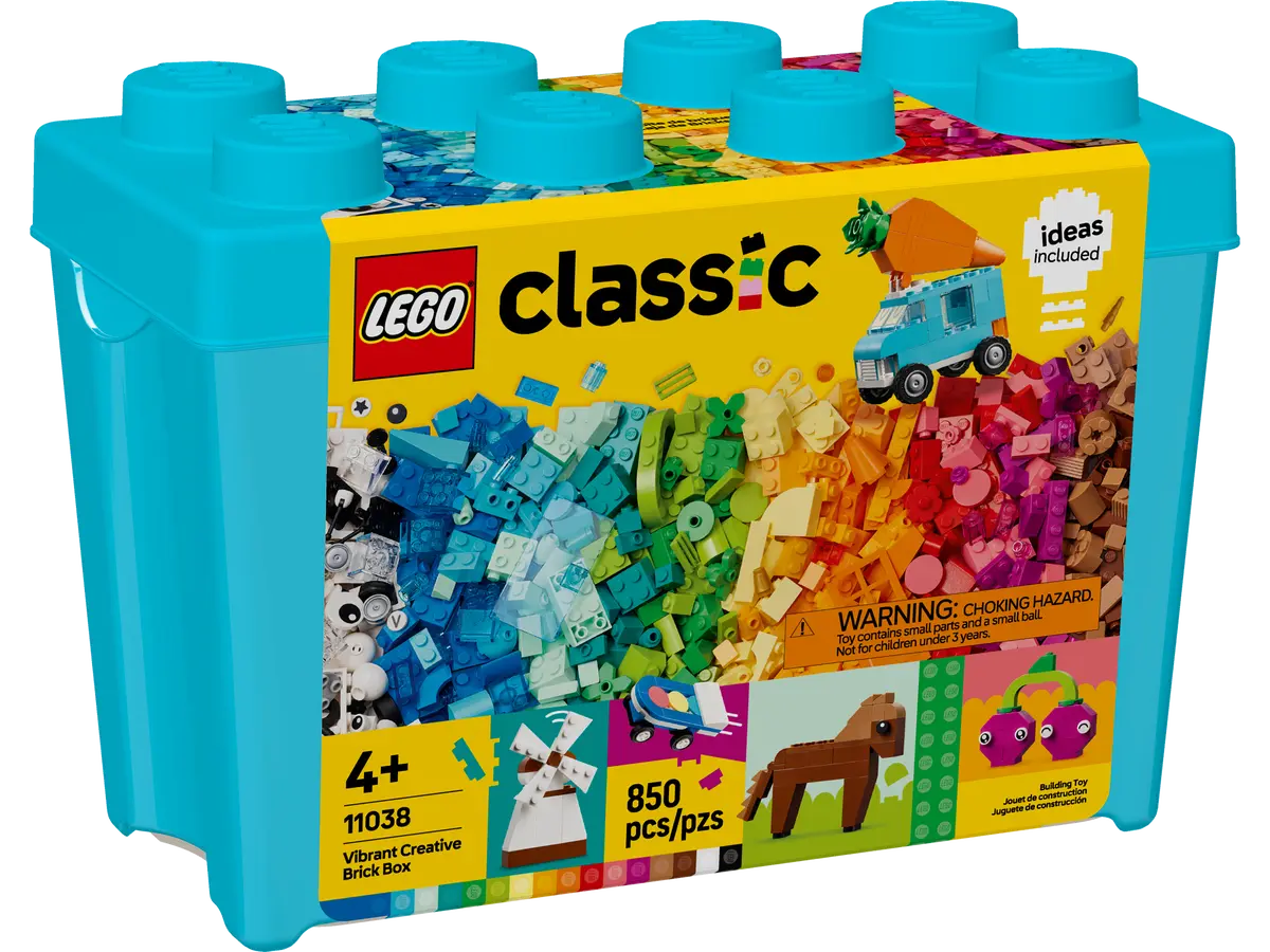 LEGO Classic 11038 Kreativní krabička s barevnými kostkami
