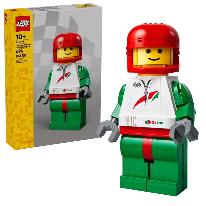 LEGO® 40819 Zvětšená minifigurka závodního jezdce