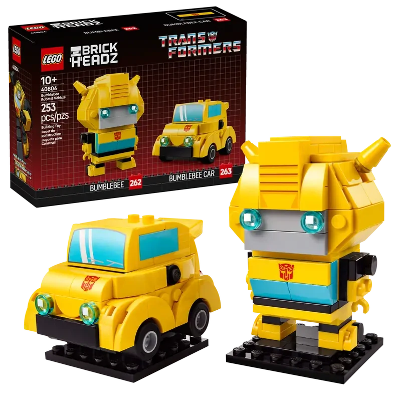 LEGO® BrickHeadz 40804 Robot a vozidlo Bumblebee