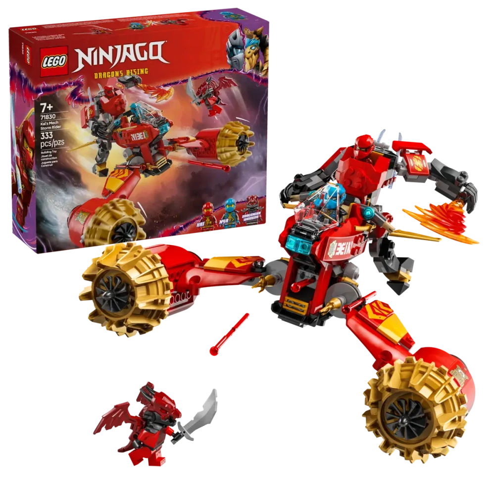 LEGO® NINJAGO 71830 Kaiův bouřný jezdec a robot