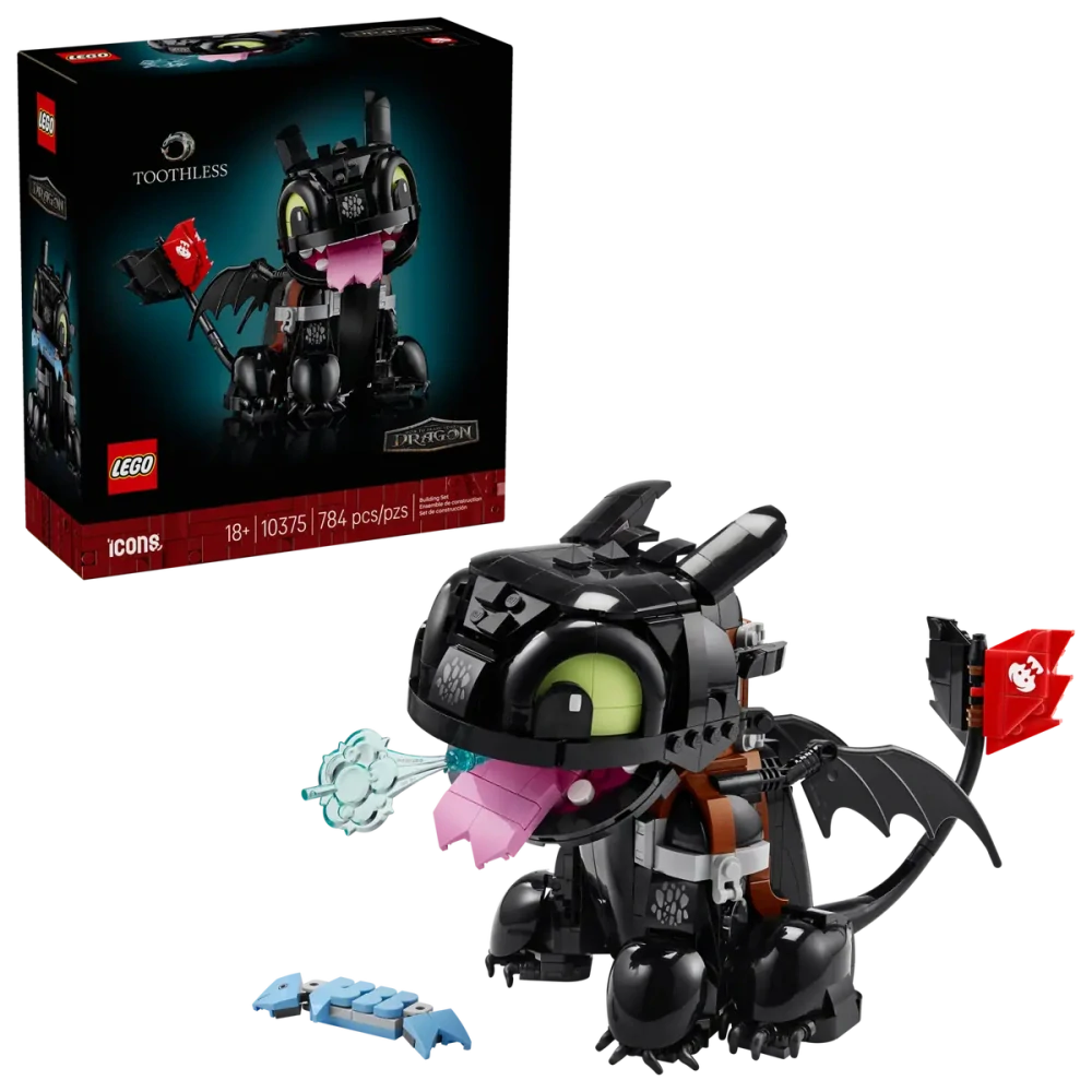 LEGO® Icons 10375 Jak vycvičit draka: Bezzubka