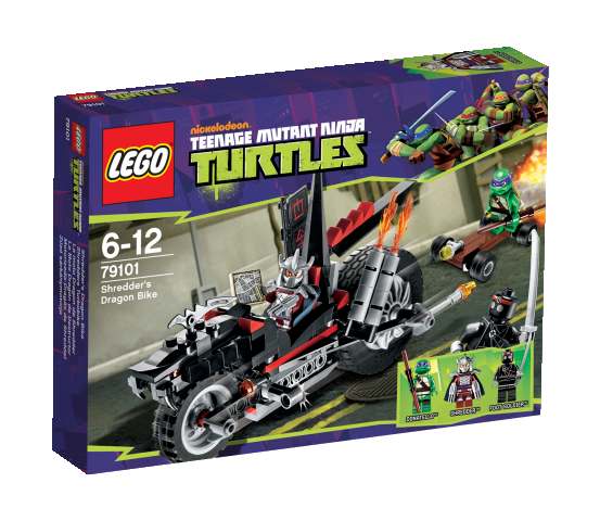 Lego Turtles - 79101 Shreddeerovo dračí vozidlo
