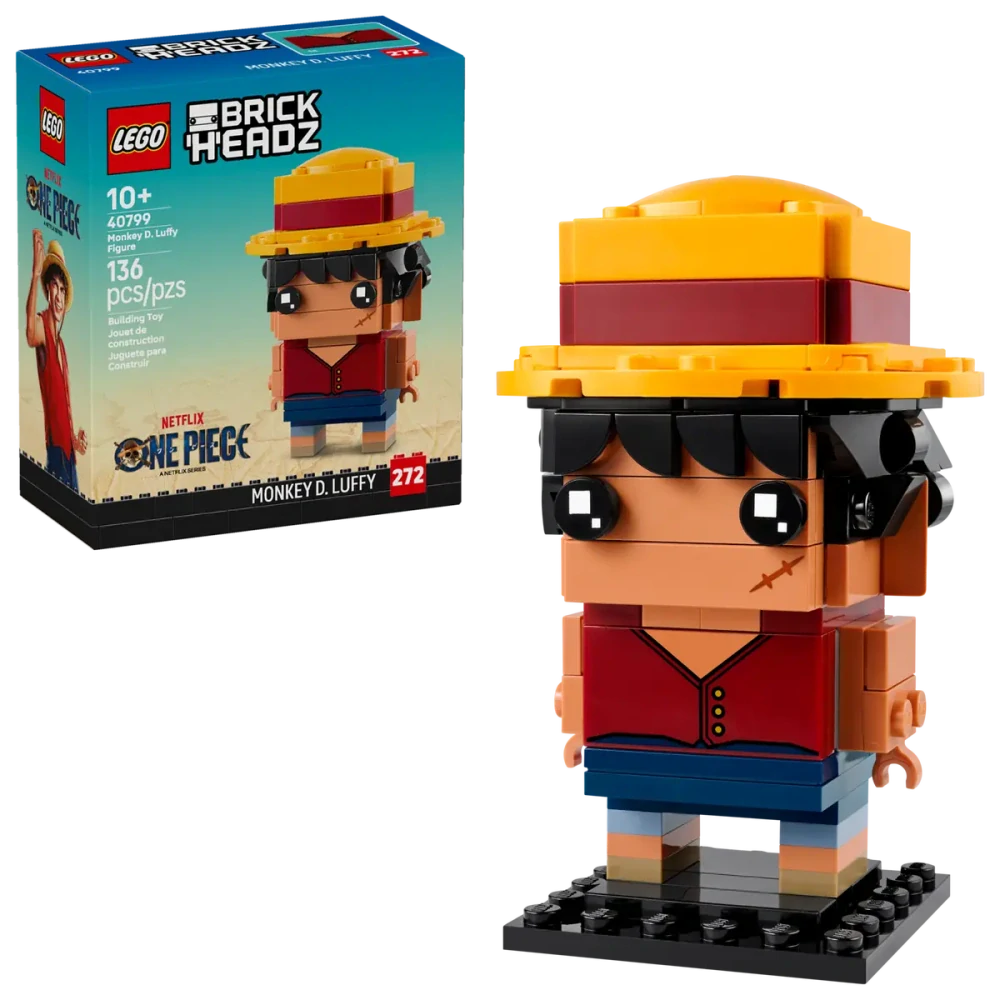 LEGO® 40799 BRICKHEADZ Figurka: Monkey D. Luffy