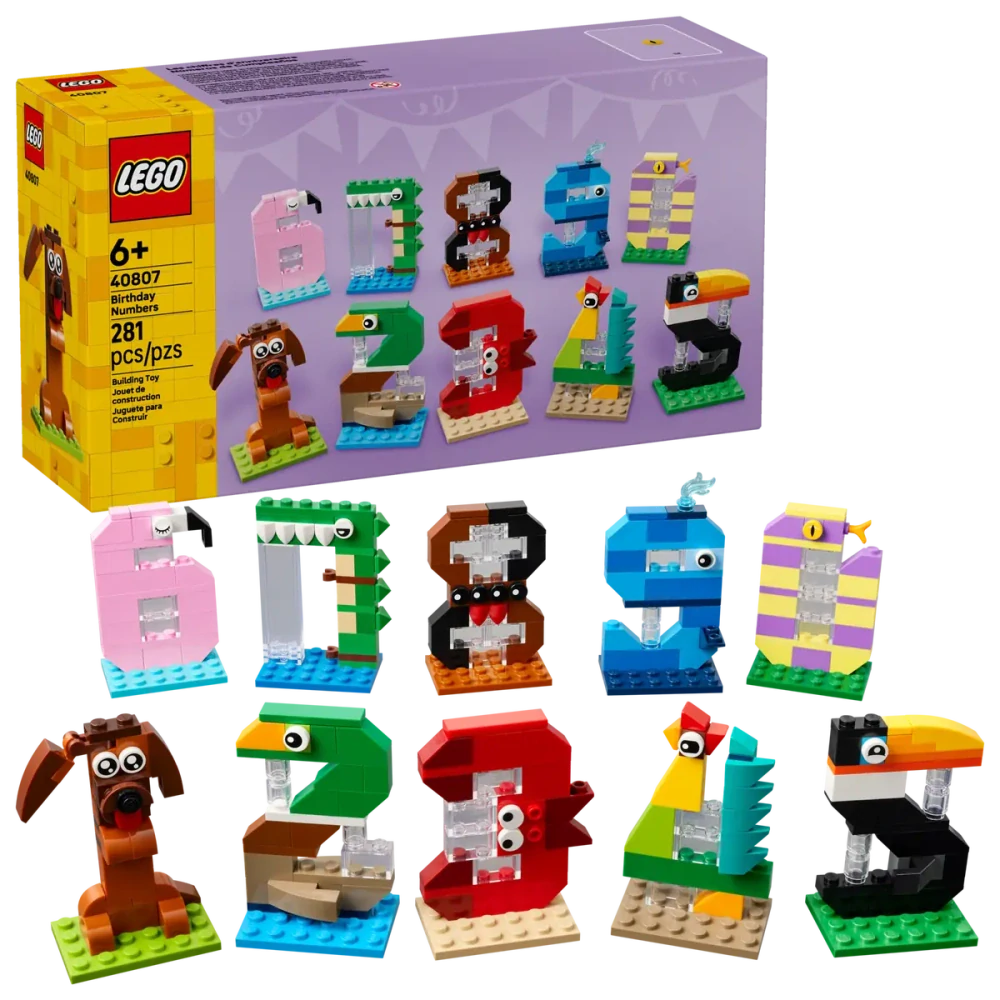 LEGO® 40807 Narozeninová čísla