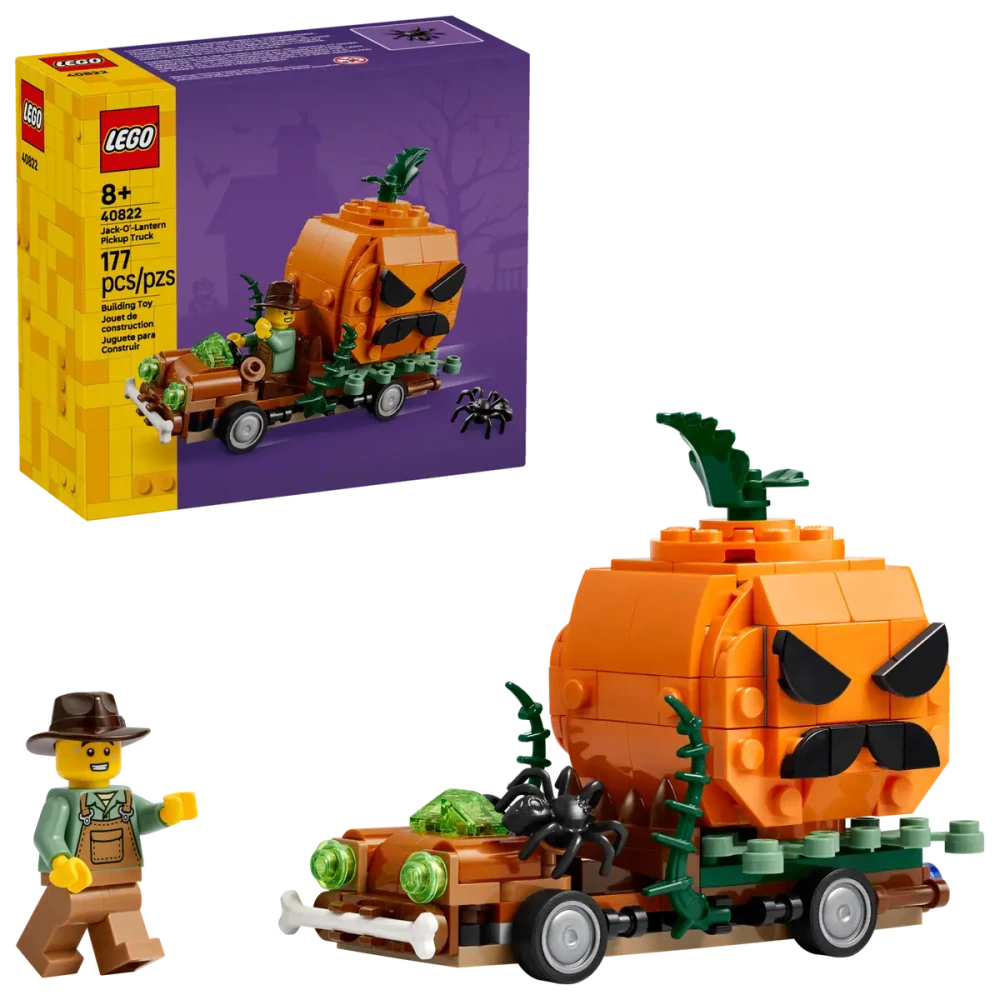 LEGO 40822 Pick-up s halloweenskými dýněmi