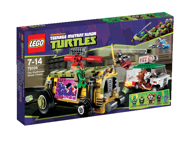 Lego Turtles - 79104 Honička v Želvím transportéru