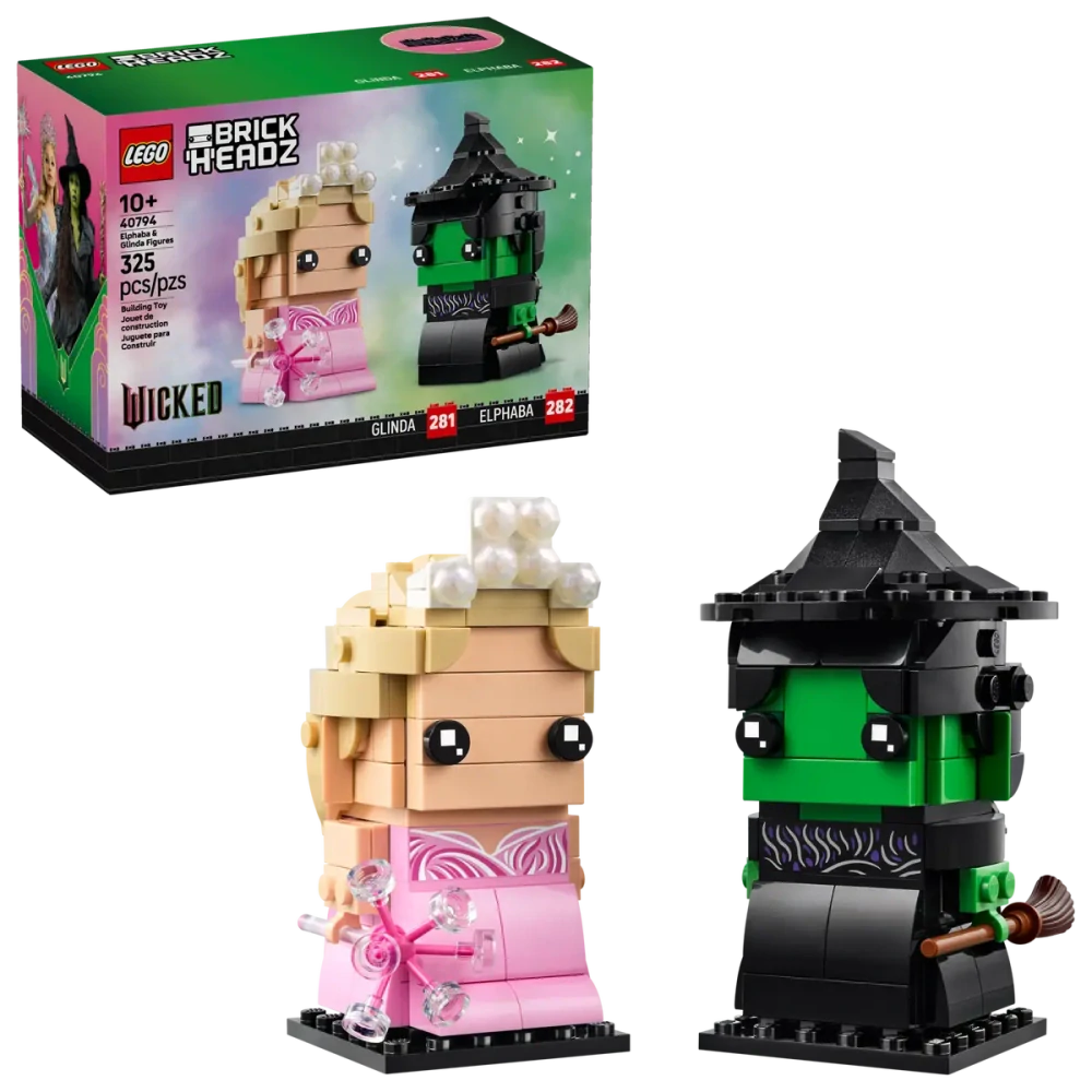 LEGO® BrickHeadz 40794 Figurky: Elphaba a Glinda