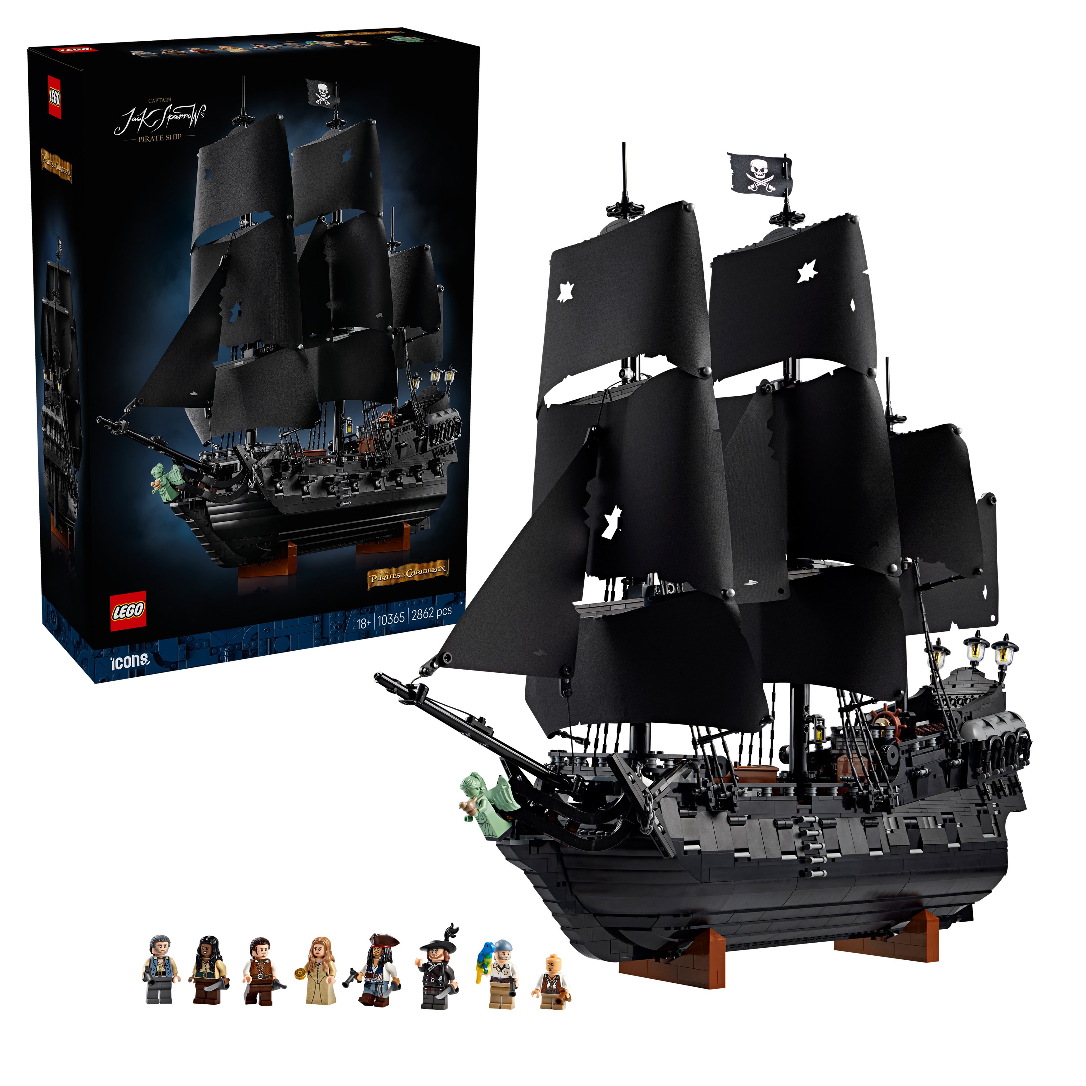 LEGO® Icons 10365 Pirátská loď kapitána Jacka Sparrowa