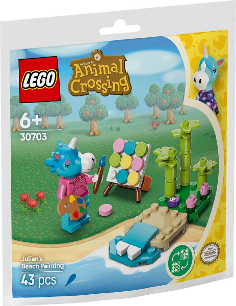 LEGO® Animal Crossing™ 30703 Julianina malovací pláž