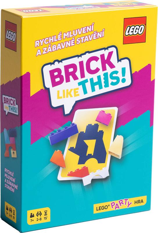 LEGO Hra Asmode Brick Like This! CZ týmová (společenská hra)