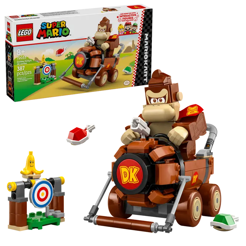 LEGO® Super Mario 72033 Mario Kart – Donkey Kong a DK Jumbo