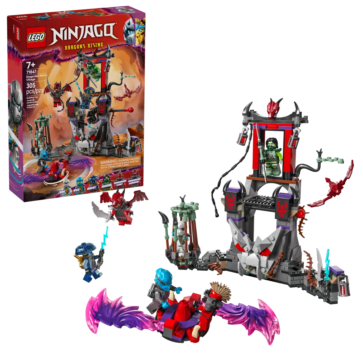 LEGO® NINJAGO® 71841 Vesnice dračí bouře