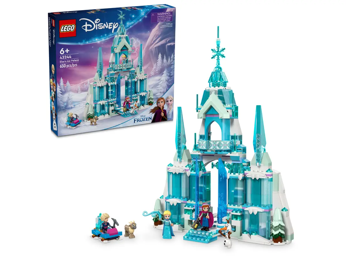 LEGO® Disney Princess™ 43244 Elsa a její ledový palác