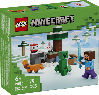 LEGO® Minecraft® 21583 Steve a dobrodružství v tajze
