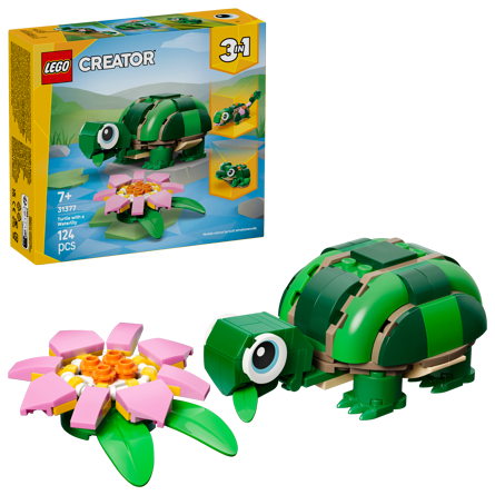 LEGO® Creator 3 v 1 31377 Želva s leknínem