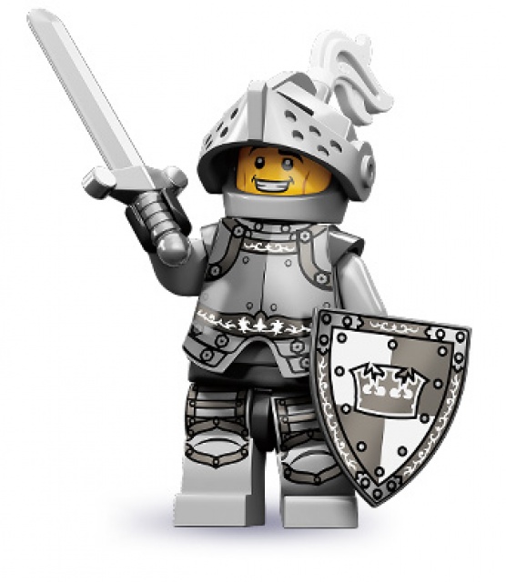 LEGO 71000 Minifigurky, série 9-4 - Hrdinný rytíř