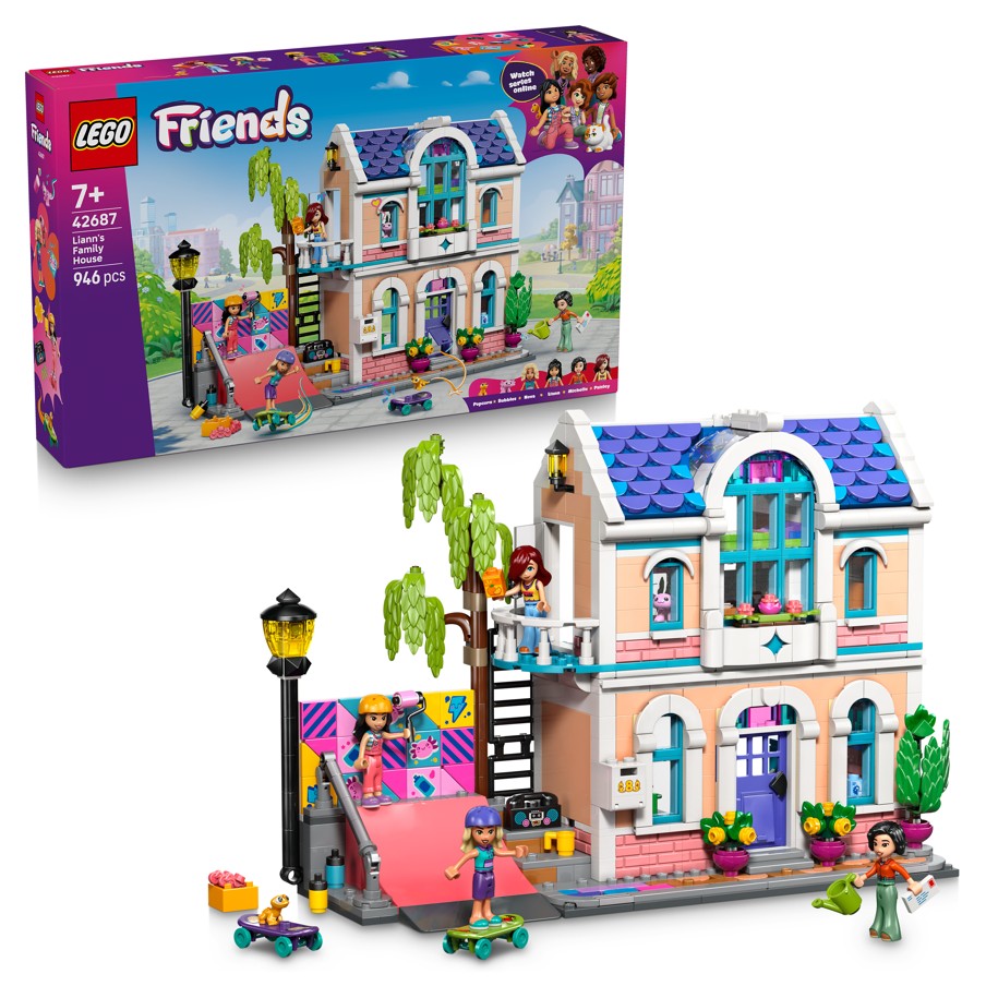 LEGO® Friends 42687 Liann a její rodinný dům