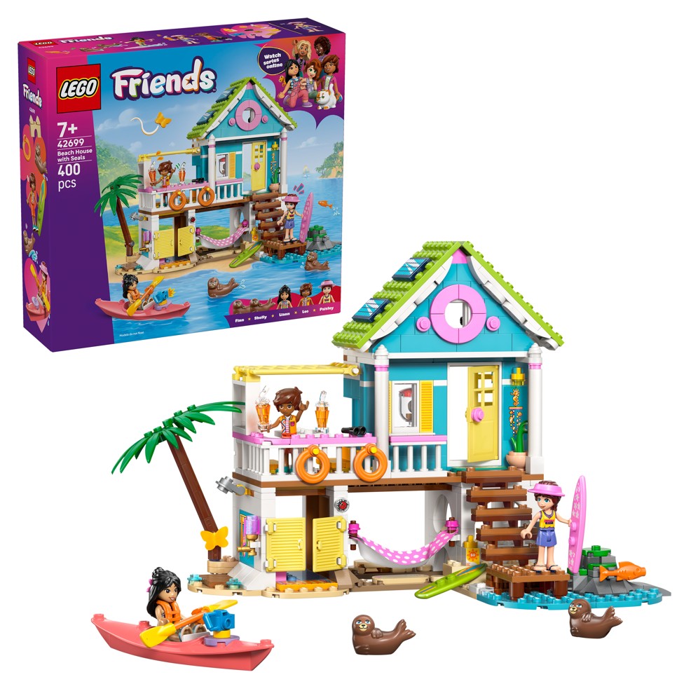 LEGO® Friends 42699 Plážový dům s tuleni