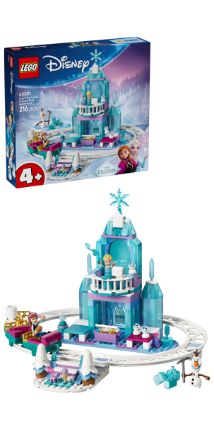 LEGO® | Disney Princess 43281 Elsin ledový palác a jízda na sněhu