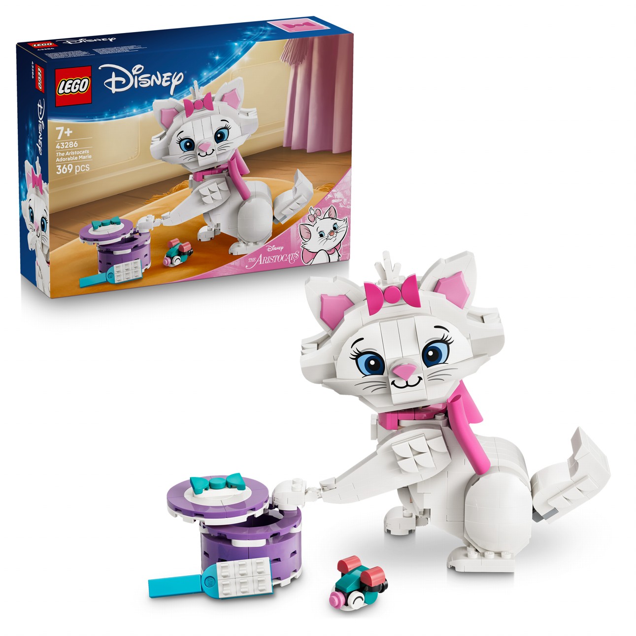 LEGO® | Disney 43286 Roztomilá Marie z filmu Aristokočky