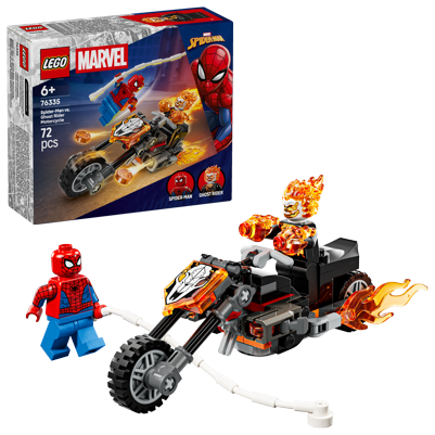 LEGO® | Marvel 76335 Spider-Man vs. Ghost Rider na motorce