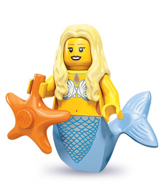 LEGO 71000 Minifigurky, série 9-12 - Mořská panna