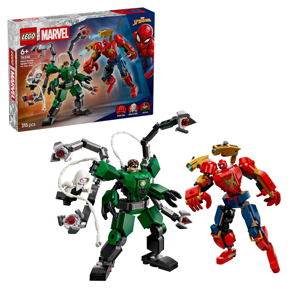 LEGO® ǀ Marvel Mech Battle: Spider-Man vs. Doc Ock 76338