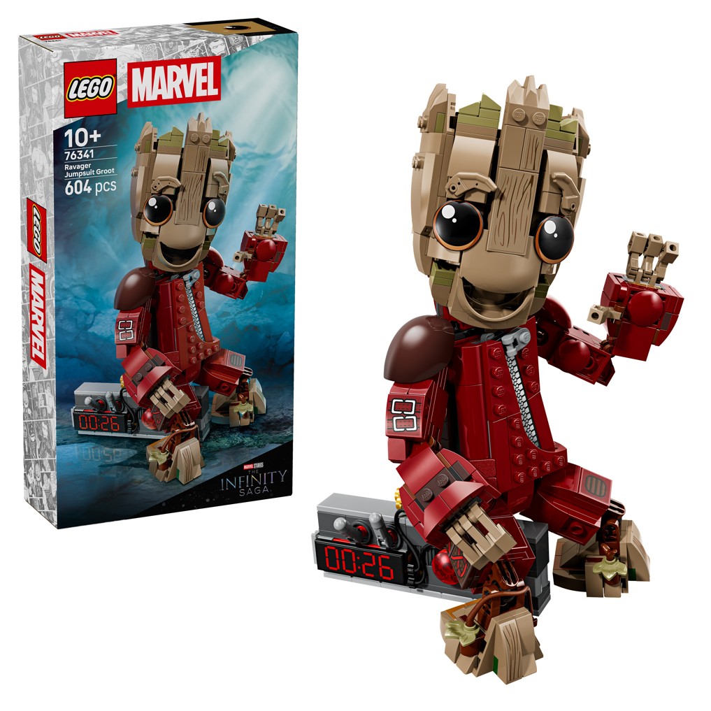 LEGO® ǀ Marvel Ravager Jumpsuit Groot Building Toy 76341