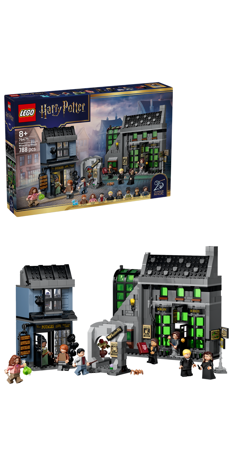LEGO® HARRY POTTER™ 76471 Kouzelnické obchody v Obrtlé