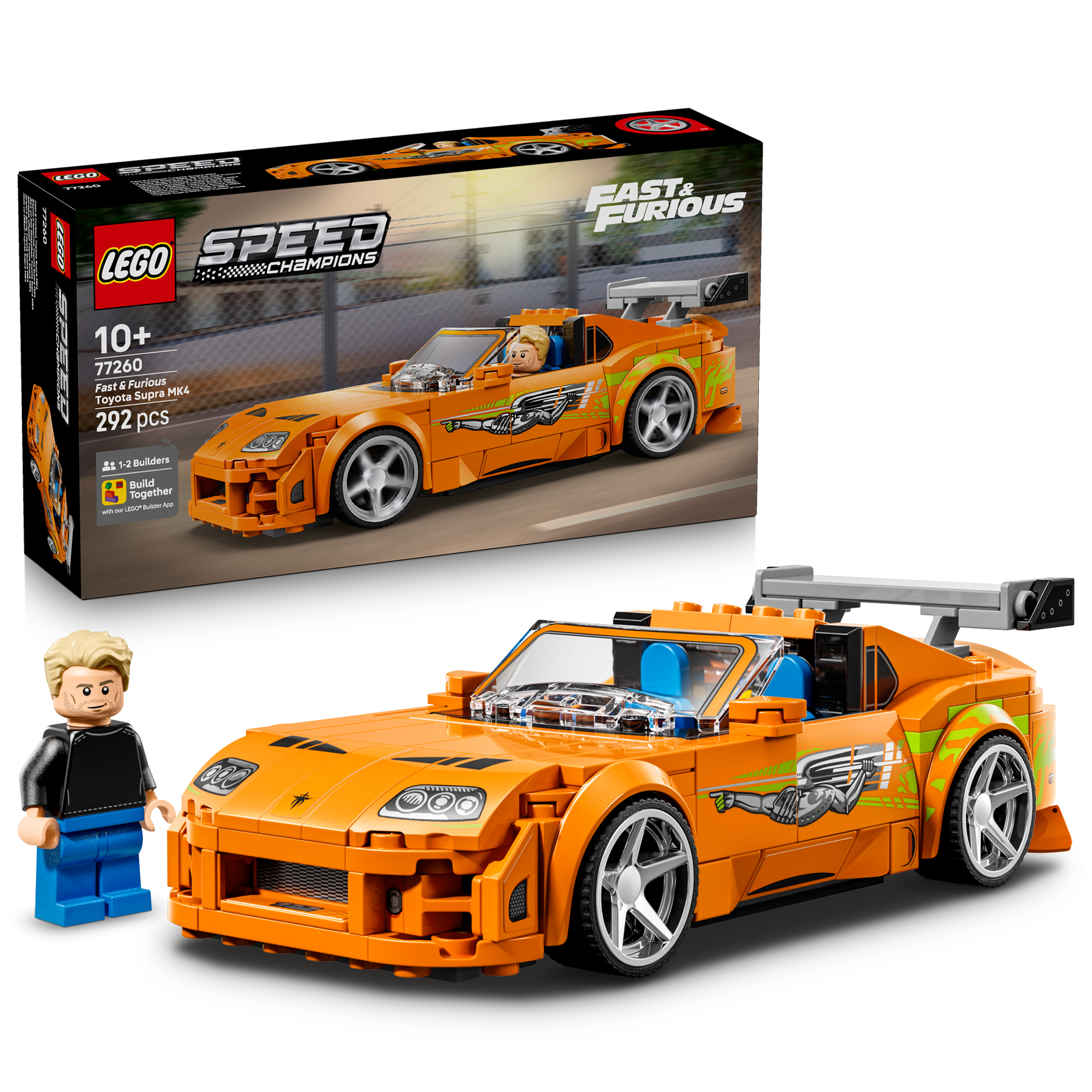 LEGO® SPEED CHAMPIONS 77260 Fast and Furios Toyota Supra MK4