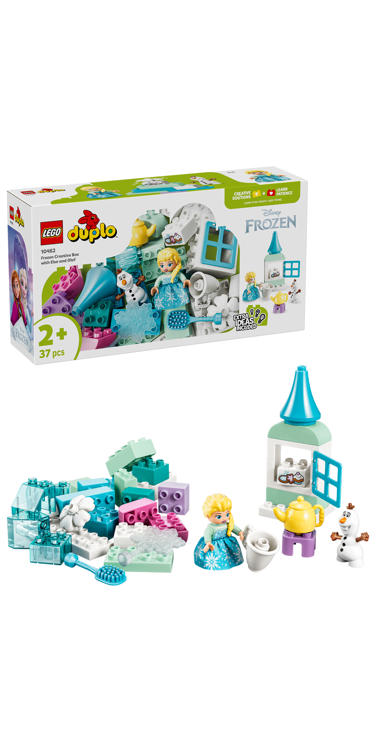 LEGO® DUPLO Disney™ 10462 Ledové království: Kreativní krabička s Elsou a Olafem