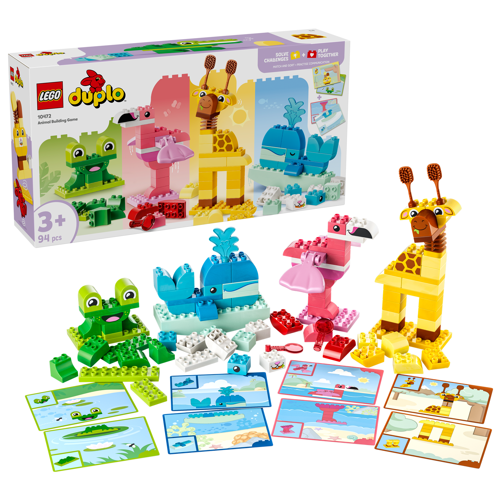 LEGO® DUPLO 10472 Hravé stavění zvířátek