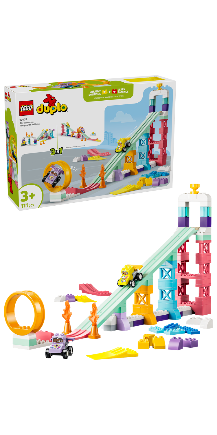 LEGO® DUPLO 10478 Kreativní rampy s autíčky