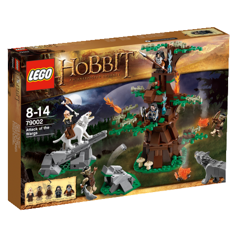 LEGO 79002 HOBBIT Útok divokých vlků