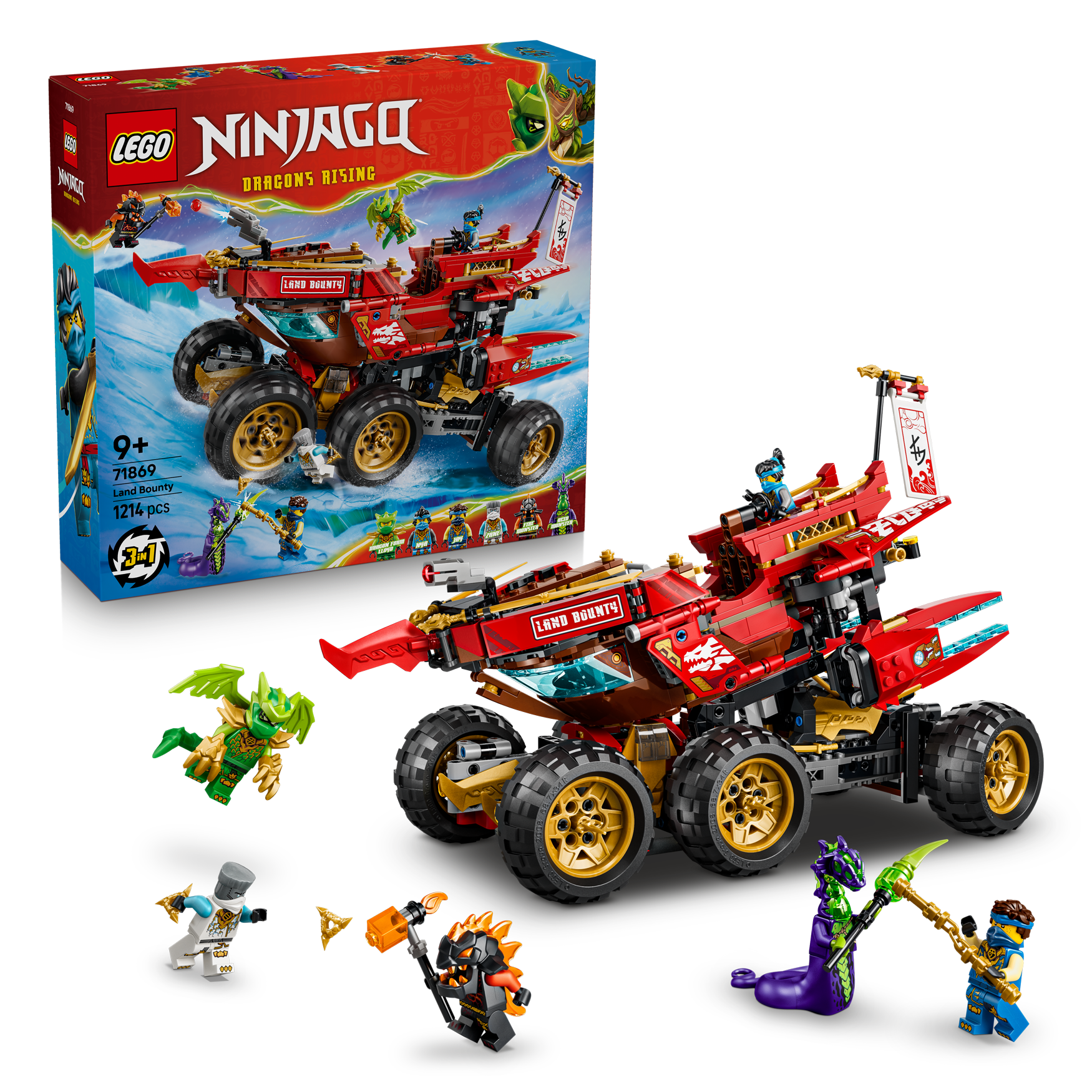 LEGO® NINJAGO 71869 Pozemní Odměna osudu
