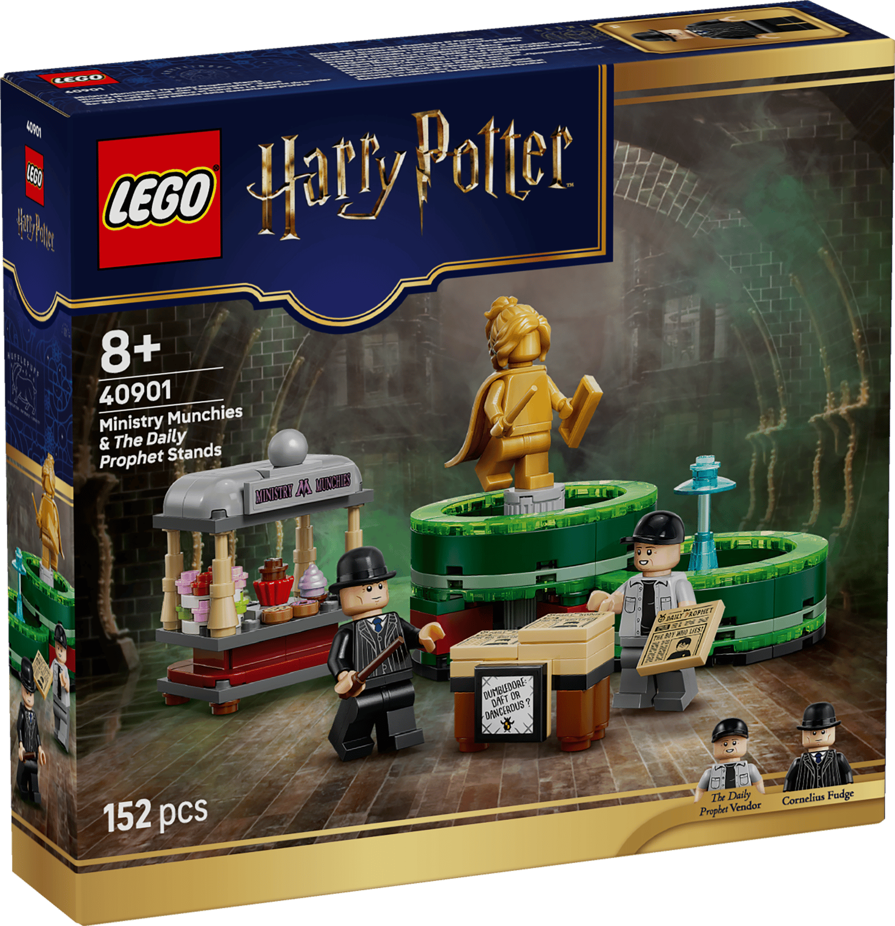 LEGO® Harry Potter 40901 Ministerské pamlsky a stánek Denního věštce
