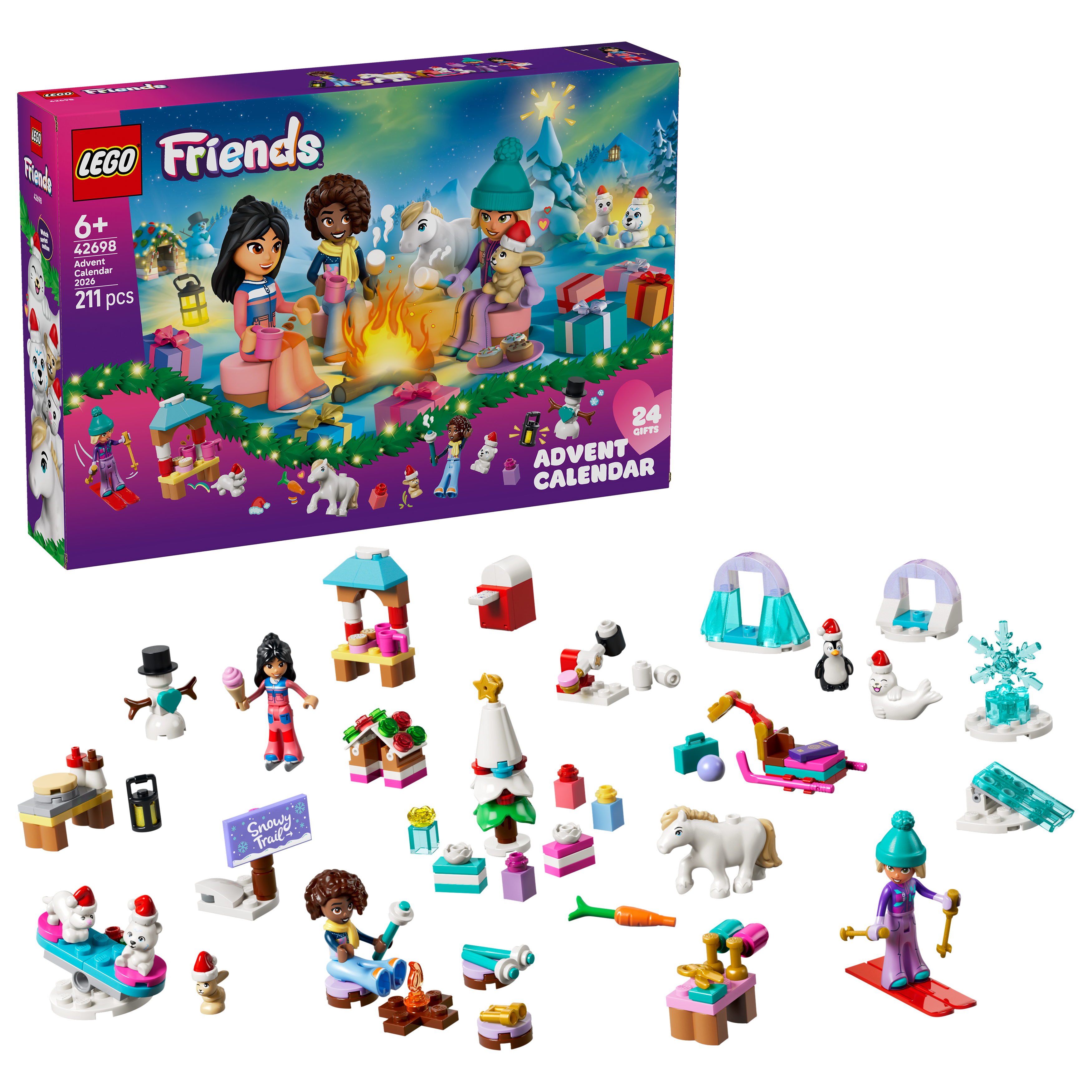 LEGO Friends 42698 Adventní kalendář 2026