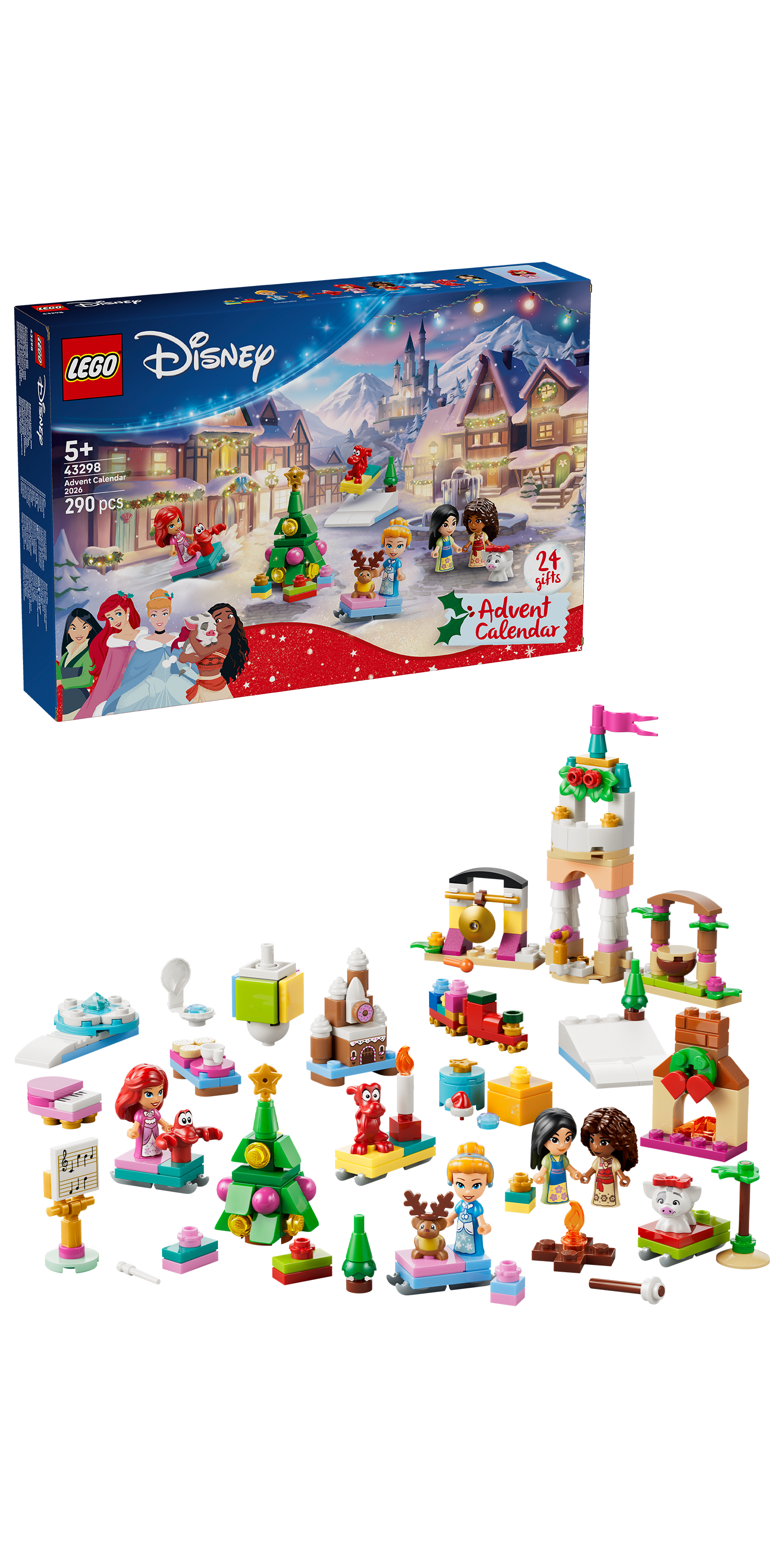 LEGO® Disney Princess 43298 Adventní kalendář