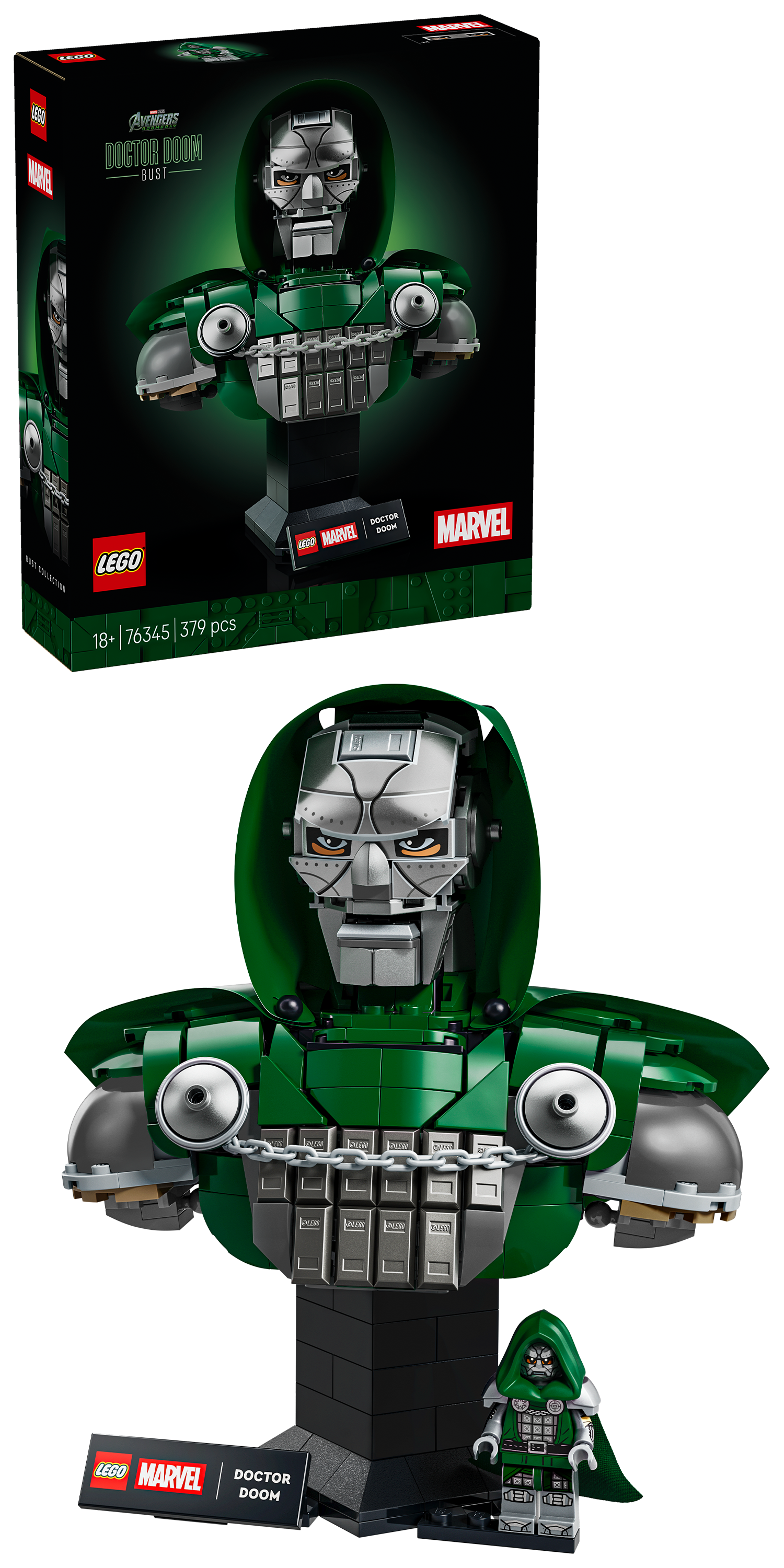 LEGO® Marvel 76345 Busta Doktora Dooma