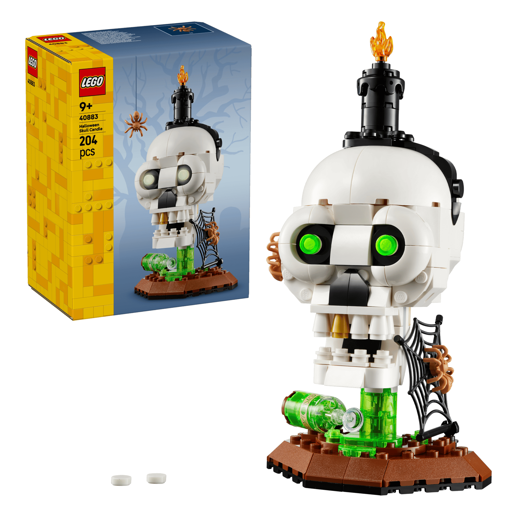 LEGO® 40883 Halloweenská svíčka ve tvaru lebky